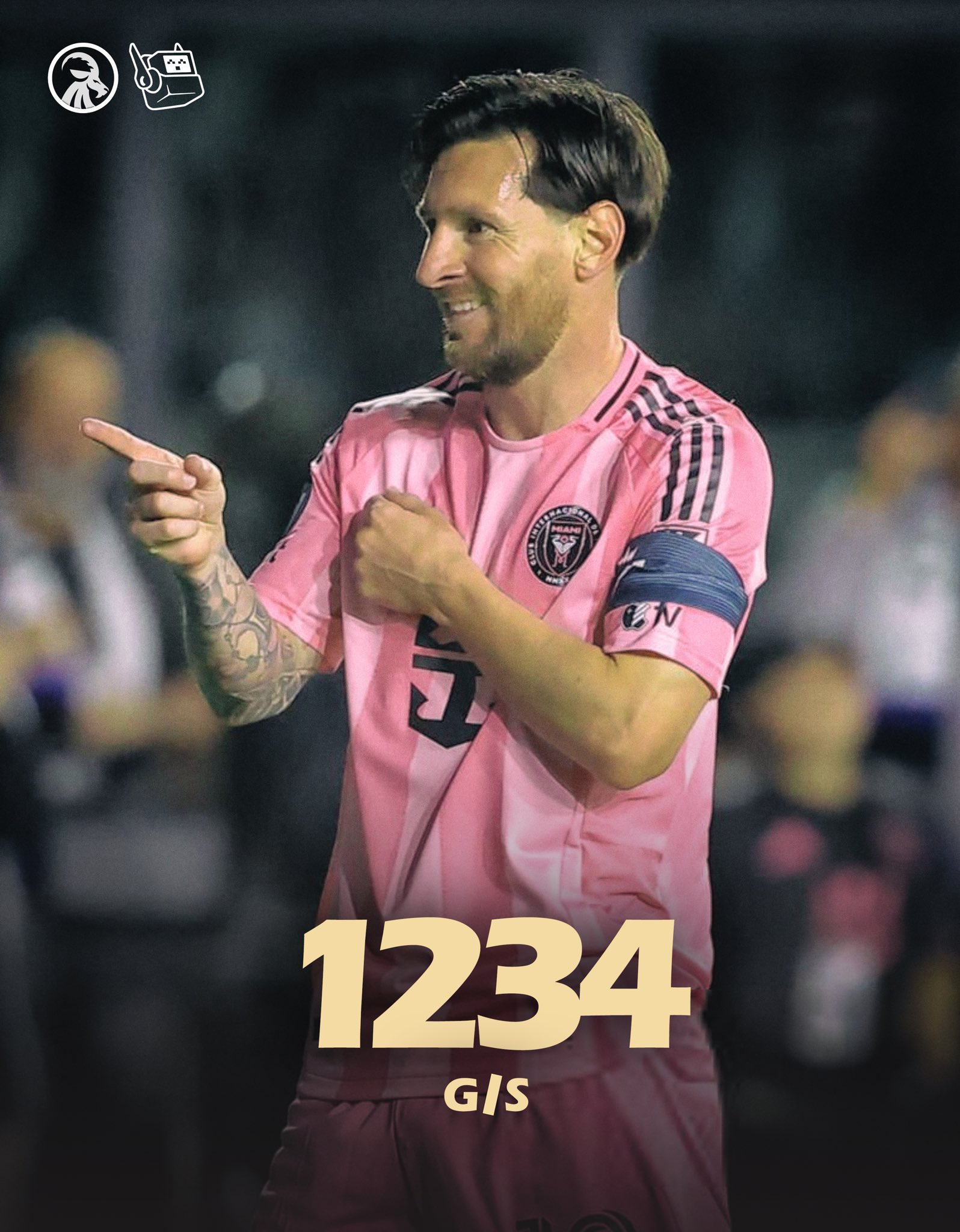  回歸即進球！37歲梅西生涯目前853球381助，參與進球數(shù)1234球！