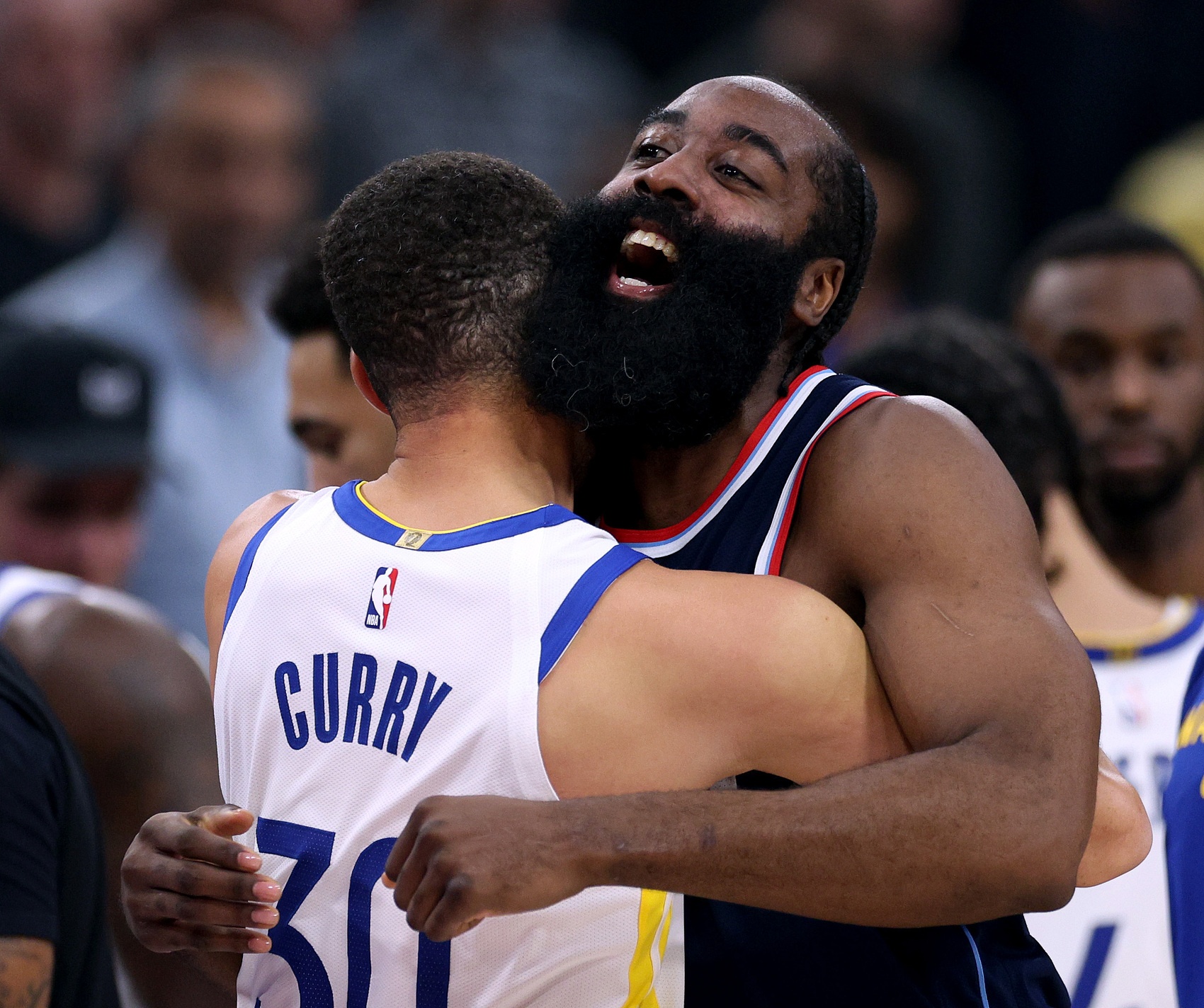  諸神黃昏！庫(kù)里哈登先后50+ NBA歷史首次兩名35歲以上球員轟50+！